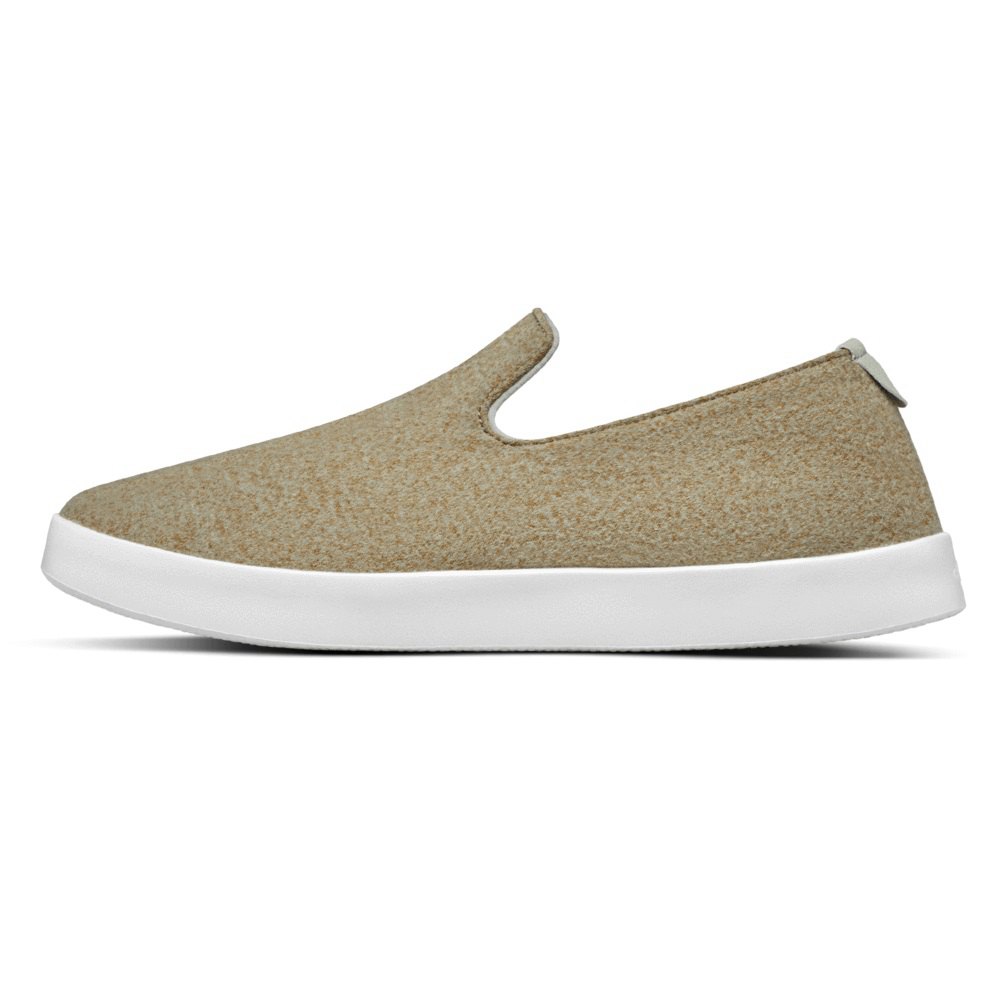 Allbirds Men\'s Wool Loungers - Slip-Ons Khaki - PHX025894